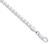 Silver 4mm Box Chain