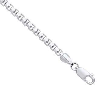 Silver 4mm Box Chain