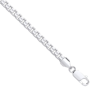Silver 4mm Cage Chain