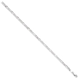 Silver 4mm Figaro Chains/bracelet