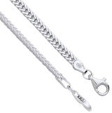 Silver 4mm Foxtail Chain