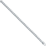 Silver 5.2mm CZ Tennis Bracelet