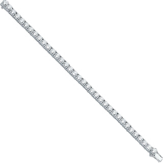Silver 5.2mm CZ Tennis Bracelet