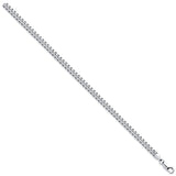 Silver 5mm Dome Cuban Link Chain/bracelets