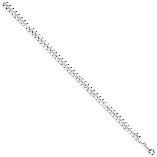 Silver 6.5mm Dome Cuban Link Chain/bracelet