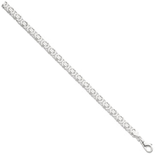 Silver 7mm Byzantine Chain
