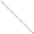 Silver 7mm Figaro Chains/bracelets