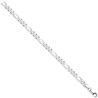 Silver 7mm Figaro Chains/bracelets