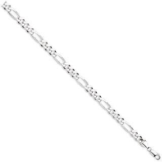 Silver 8mm Figaro Chains/bracelets