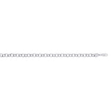 Silver 8mm Round Belcher Chain