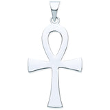 Silver Ankh Cross - Key Of Life