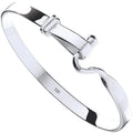 Silver Baby Hook Bangle