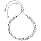 Silver Ball Friendship Bracelet