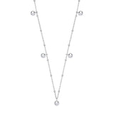 Silver Ball Necklace