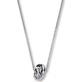 Silver Chain With Knot