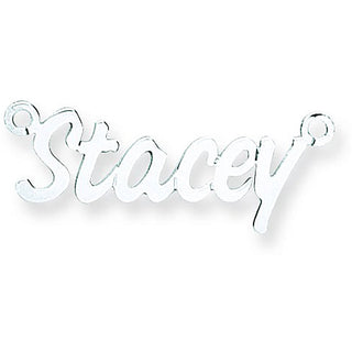 Silver Challenge Nameplate With 16"/18"/20" Chain