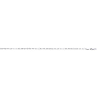 Silver CZ Bow Pendant Chain/bracelet 07