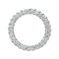 Silver CZ Circle Of Life Pendant