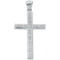 Silver CZ Cross 4g