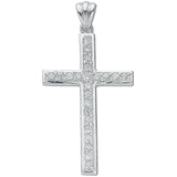 Silver CZ Cross 4g