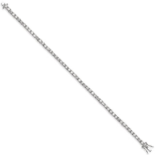 Silver CZ Tennis Bracelet