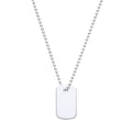 Silver Dog Tag