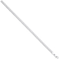 Silver Double Curb 6mm Chain