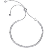 Silver Fancy Link Friendship Bracelet