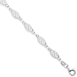 Silver Filigree Ladies Bracelet