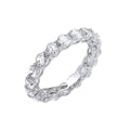 Silver Full Et CZ Ring