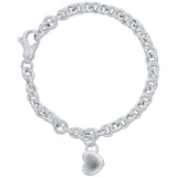 Silver Heart Charm Bracelet