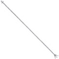 Silver High CZ Setting 2.6mm Tennis Bracelet