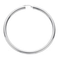 Silver Hoop Earrings 11g
