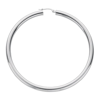 Silver Hoop Earrings 11g