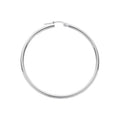 Silver Hoop Earrings 3.8g