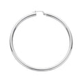 Silver Hoop Earrings 7.1g