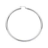 Silver Hoop Earrings 7.1g