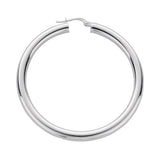 Silver Hoop Earrings 8.4g (£100)