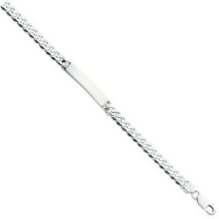 Silver Id Gents 8" Bracelet 20g
