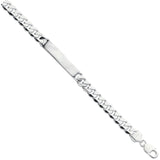 Silver Id Gents 8" Bracelet 33g