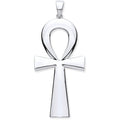 Silver Large Ankh Cross - Key Of Life