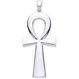 Silver Large Ankh Cross - Key Of Life