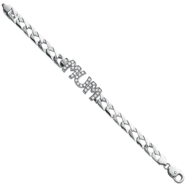 Silver Mum Bracelet 12.6g