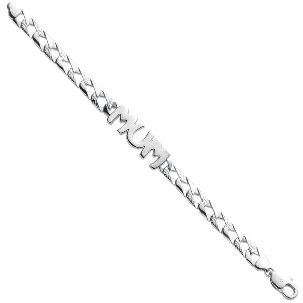 Silver Mum Bracelet 12g