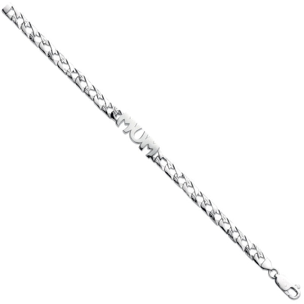 Silver Mum Bracelet 8g
