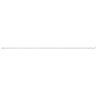 Silver Propeller Link Anklet