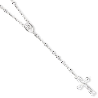 Silver Rosary Beads 24 14.8g