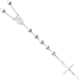 Silver Rosary Beads 28 37g
