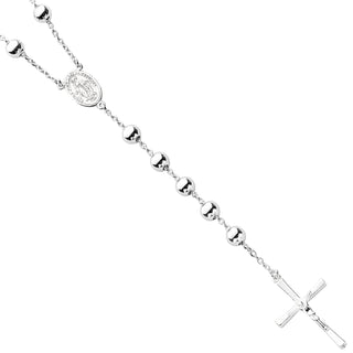Silver Rosary Beads 28 37g