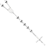 Silver Rosary Beads 28 48g